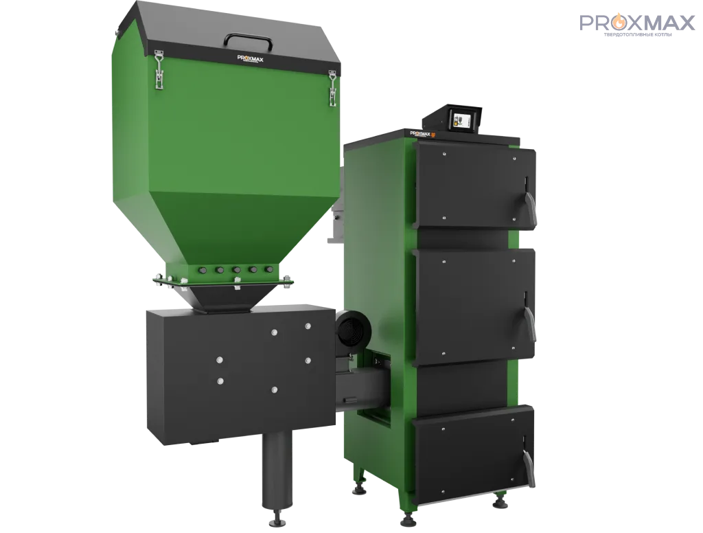 Котел длительного горения на пеллетах для дома PROXMAX PELLET 16KW 346L